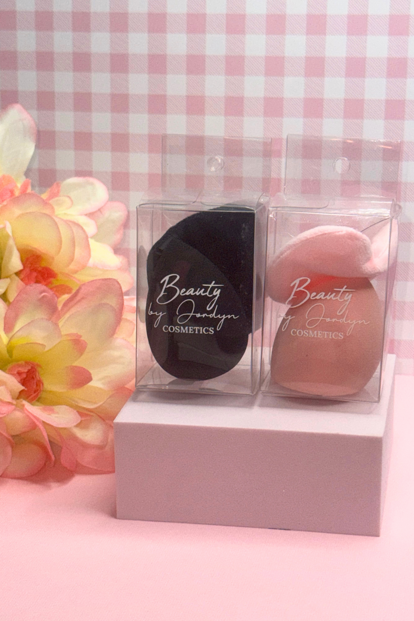 Beauty Blender + Powder Puff Duo