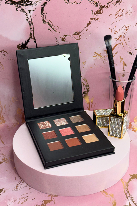 Champagne Toast Eyeshadow Palette w/ "Just Peachy" Lipstick
